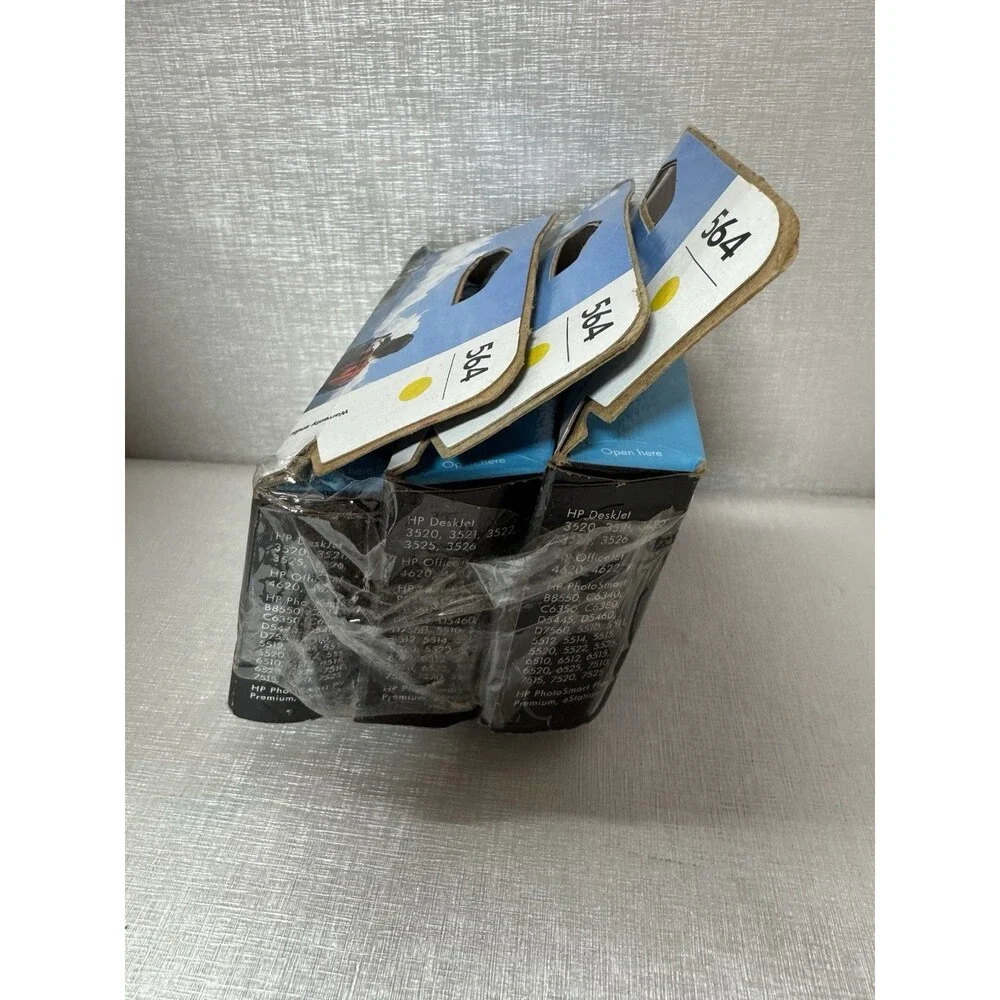 HP 564 Yellow ink. Factory sealed in box Set Of 3